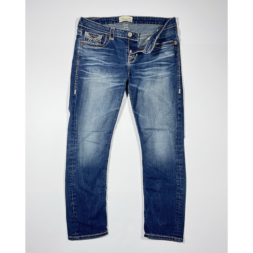 Big Star Maddie Vintage Collection Jeans Womens Size 28 Blue Western Pants